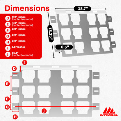 Integral - Milwaukee Packout Plates - Universal