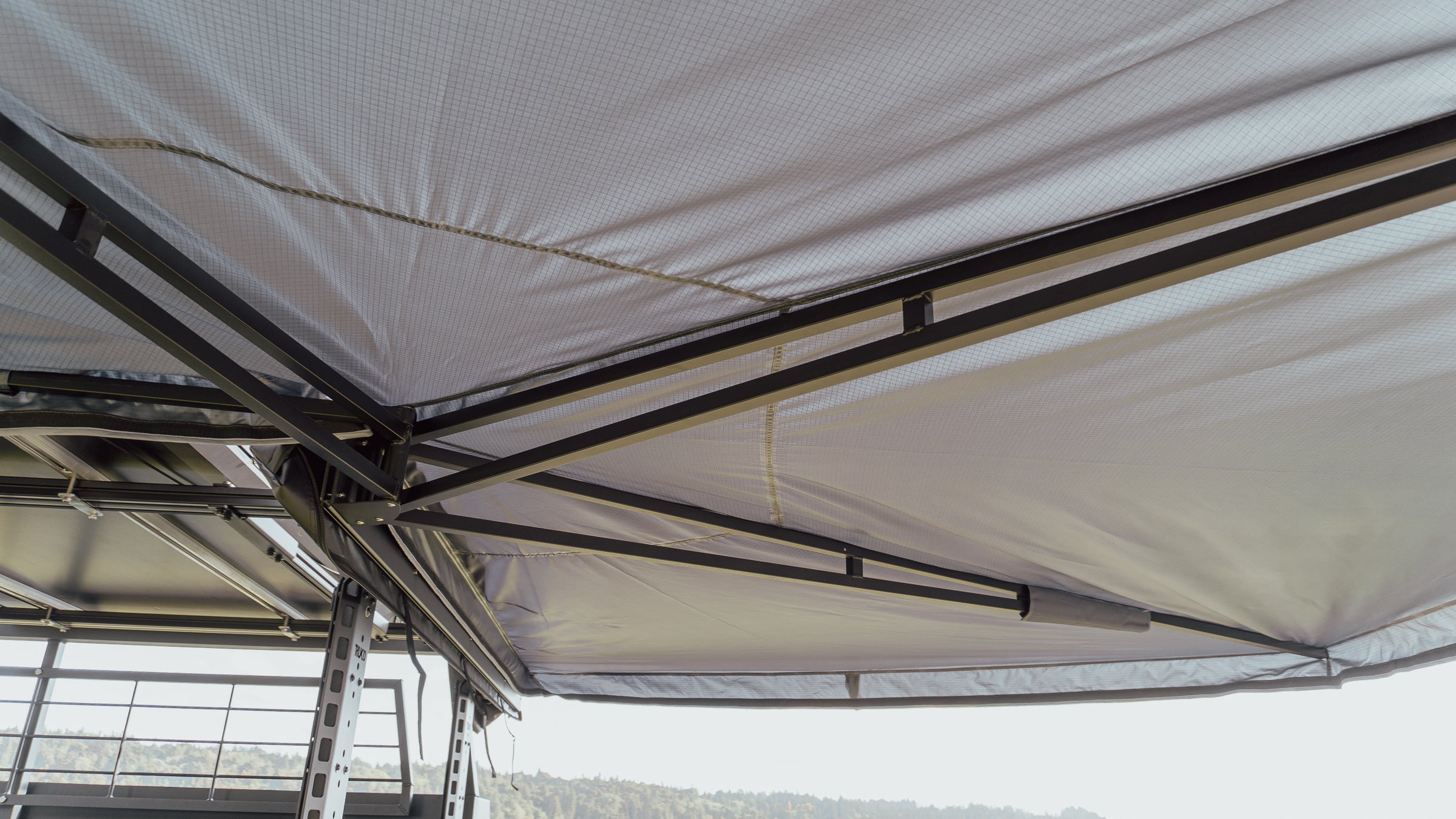 Next Jump 270 Degree Vehicle Awning - No Sidewall Set - Passenger Side / Installed (Parts & Labor)