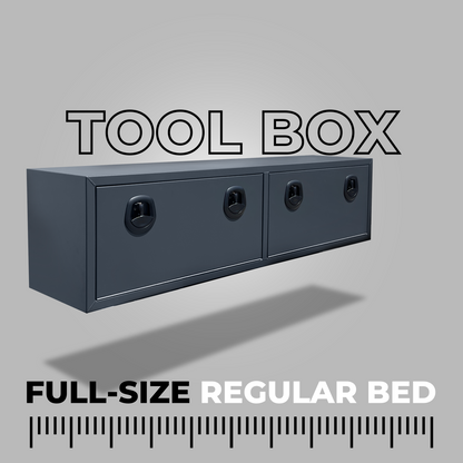 Tool Box for Full-Size Regular Flatbeds - Set of 2 - Installed (Parts & Labor)