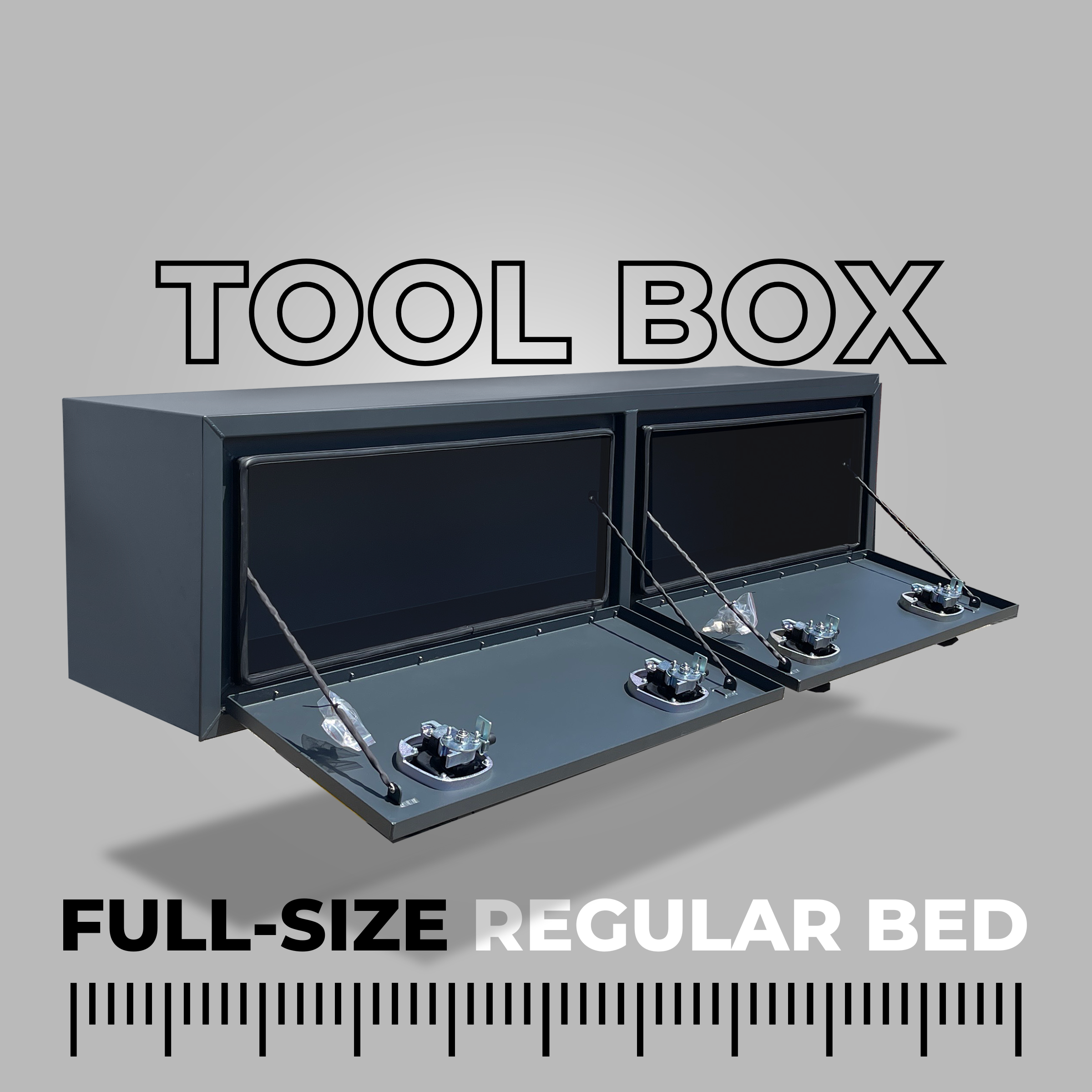 Tool Box for Full-Size Regular Flatbeds - Set of 2 - Installed (Parts & Labor)