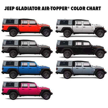 Flated Air-Topper CAP Inflatable Truck Topper - Air Topper CAP 5' Jeep Gladiator