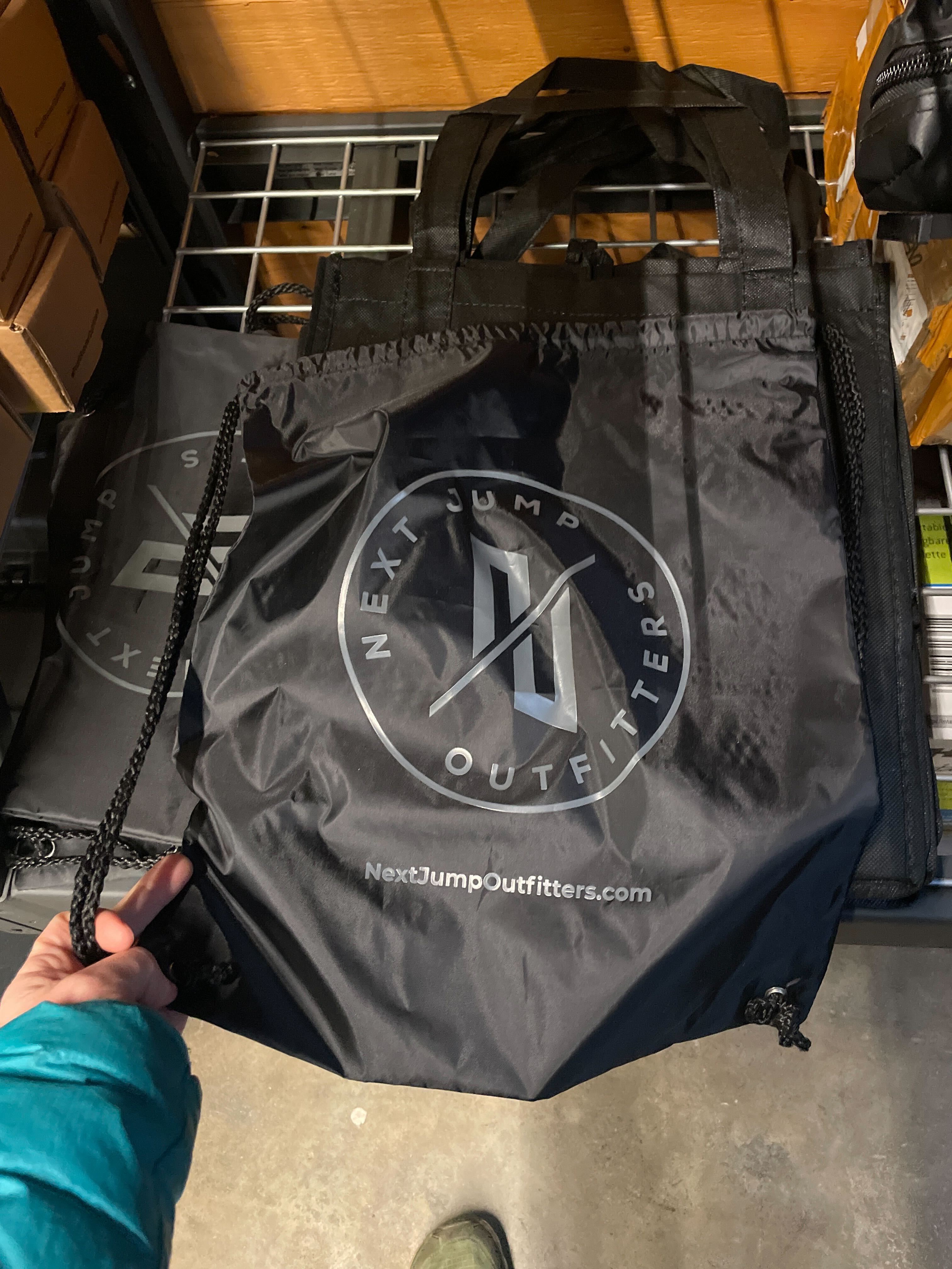 Next Jump Outfitters Drawstring Bag