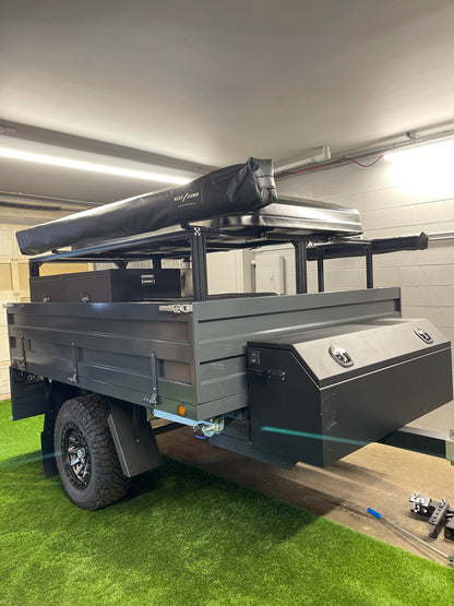 Mid-Size Long Aluminum Overland Trailer