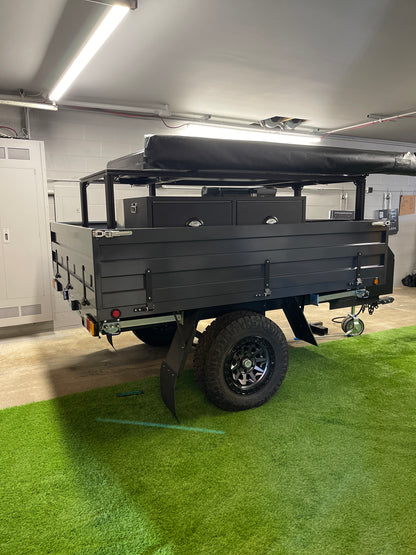 Full-Size Long Aluminum Overland Trailer