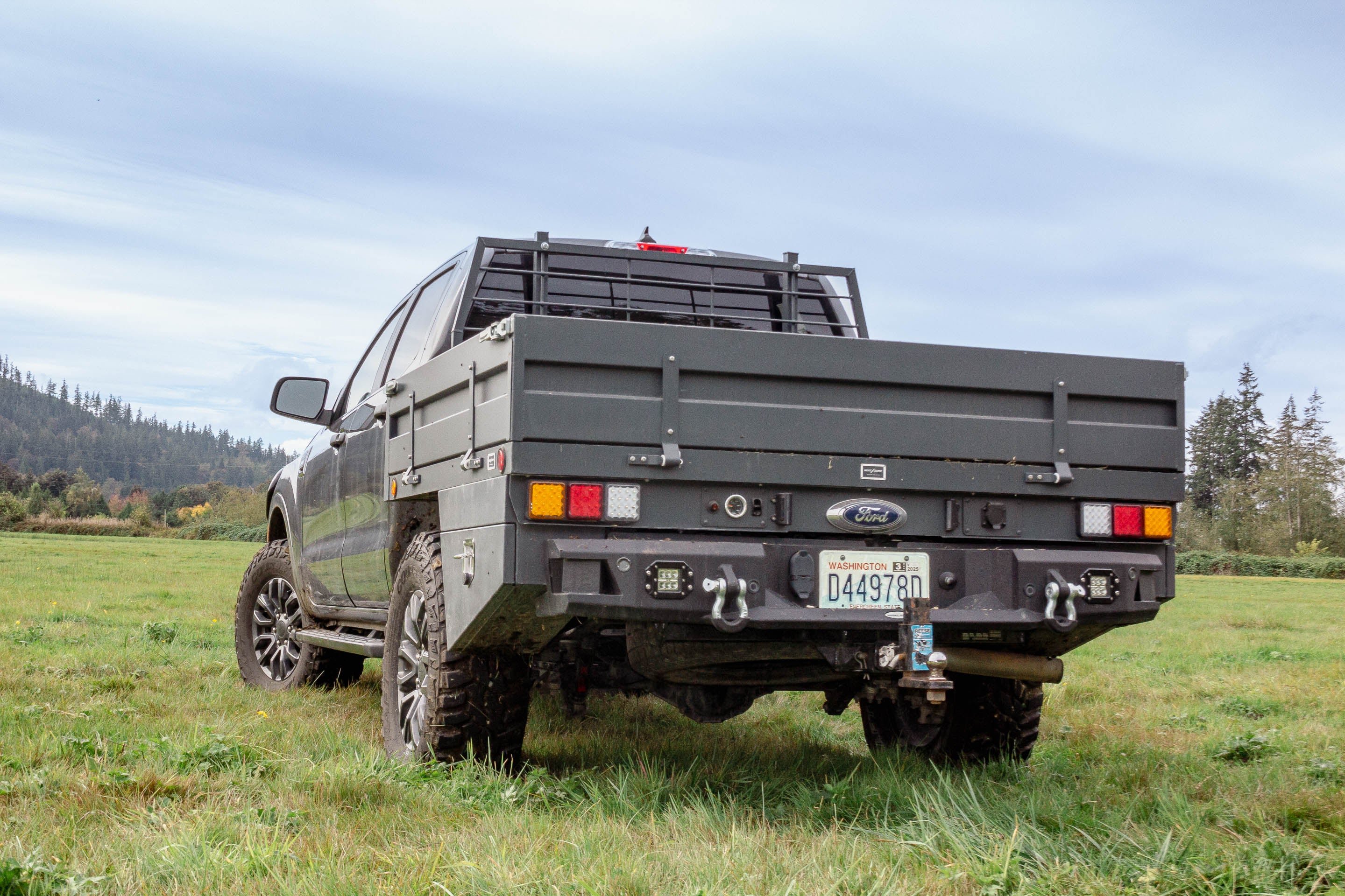 Ford Ranger with Next Jump Mid-Size 5ft Flatbed