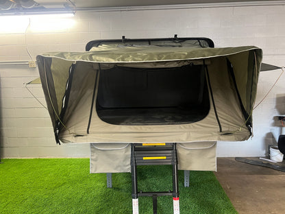 Next Jump Aluminum Fold-Out  Roof Top Tent (Sleeps 4) - No Sidewall Set / Installed (Parts & Labor)