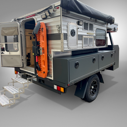 Full-Size Long Aluminum Overland Trailer