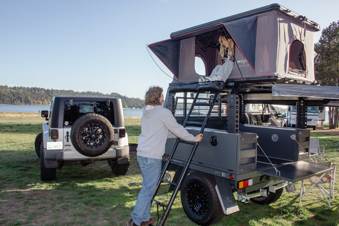 Next Jump Aluminum Pop-Up Roof Top Tent (Sleeps 2)