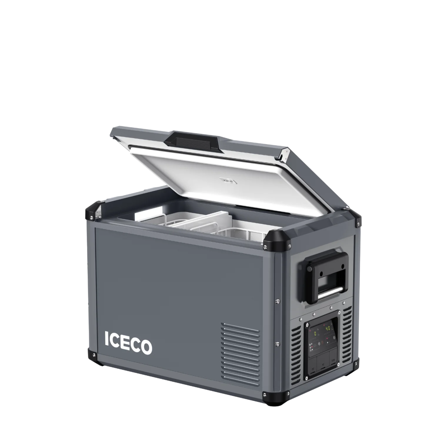 VL45ProD Dual Zone Portable Freezer - Gray | ICECO