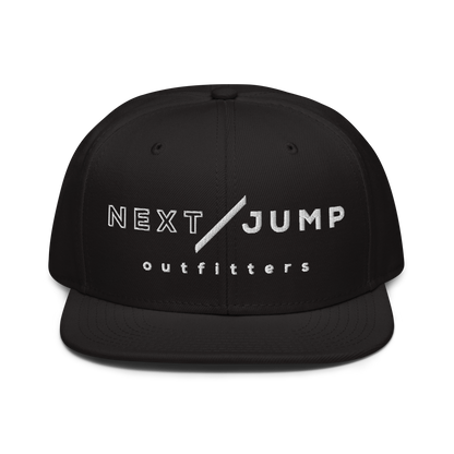 Next Jump Outfitters Snapback Trucker Cap Black