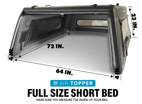 Air-Topper™ Inflatable Truck Topper - Next Jump Outfitters