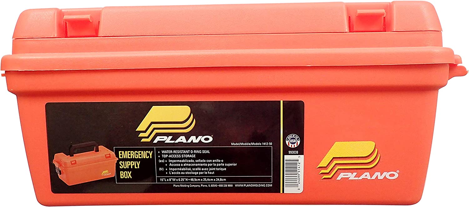 Culinary Kit Box - Plano Shallow Dry Storage Box (15"L x 8"W x 6.25"H) - Next Jump Outfitters