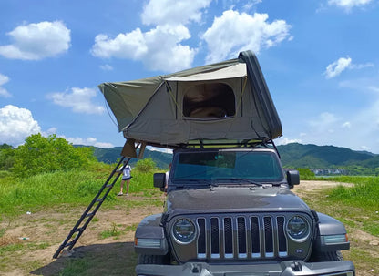 Next Jump Aluminum Fold-Out  Roof Top Tent (4-adults) - Next Jump Outfitters