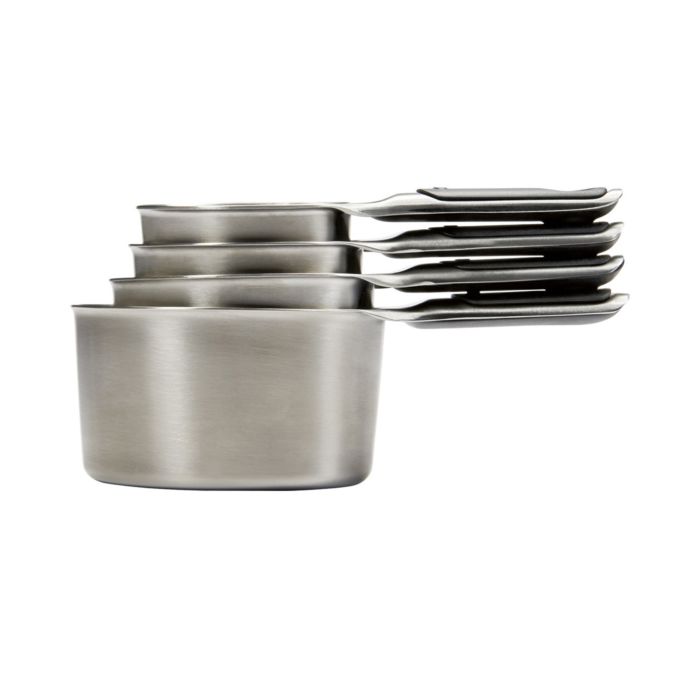 OXO 4-Piece Stainless Steel Measuring Cups Set - Next Jump Outfitters