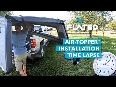 Flated Mid - Rise Air-Topper Inflatable Truck Topper